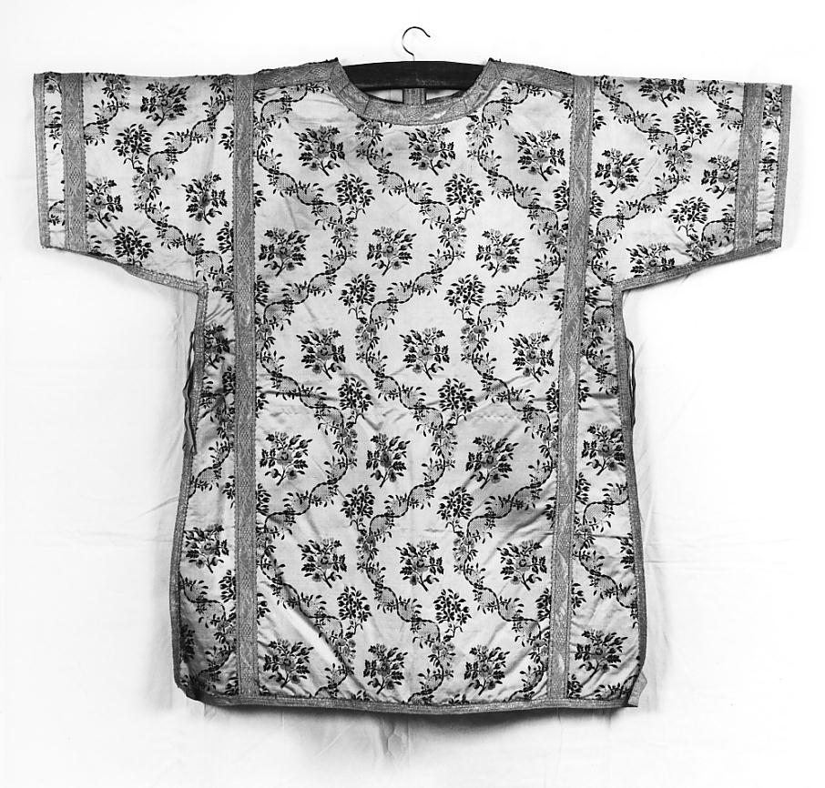 motivi decorativi vegetali (tunicella, insieme) - manifattura veneta (seconda metà sec. XVIII)