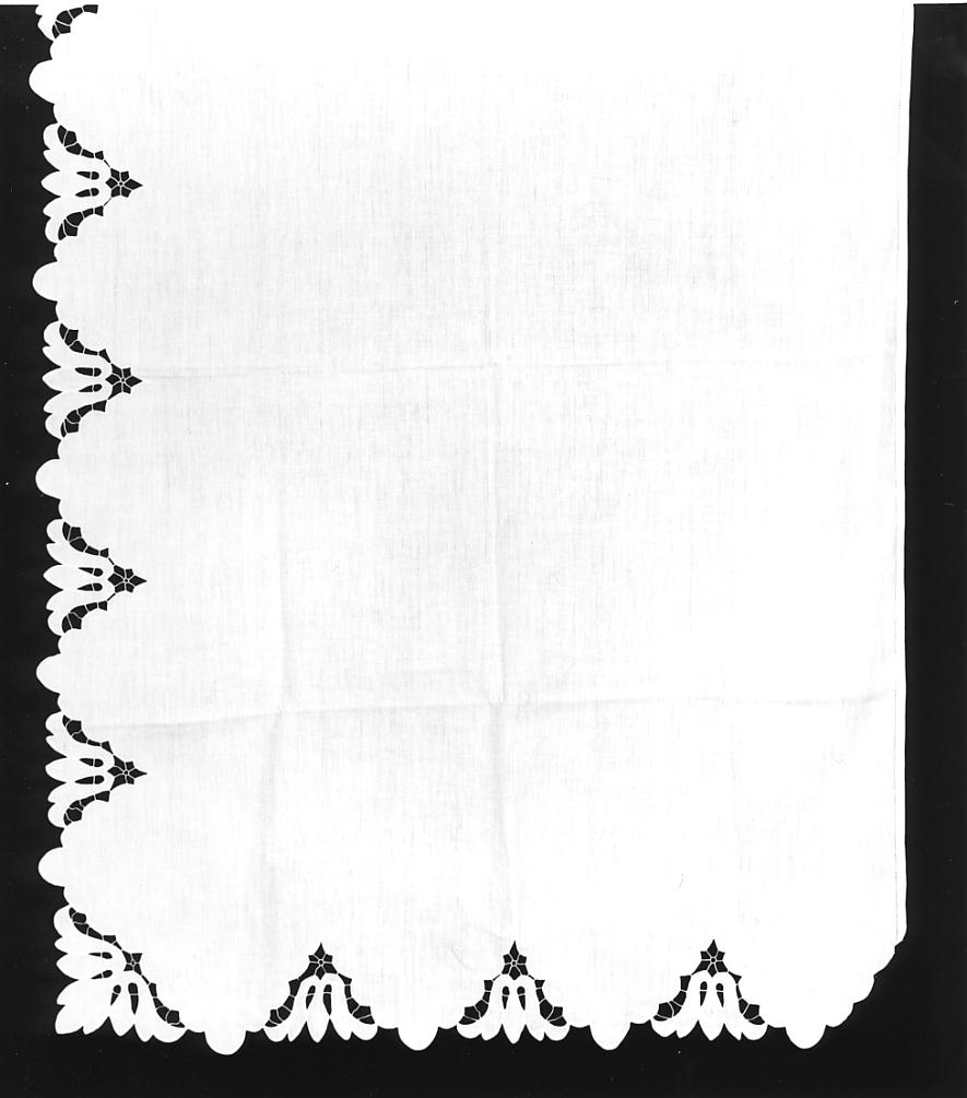 motivi decorativi floreali (tovaglia d'altare, opera isolata) - manifattura cremonese (prima metà sec. XX)