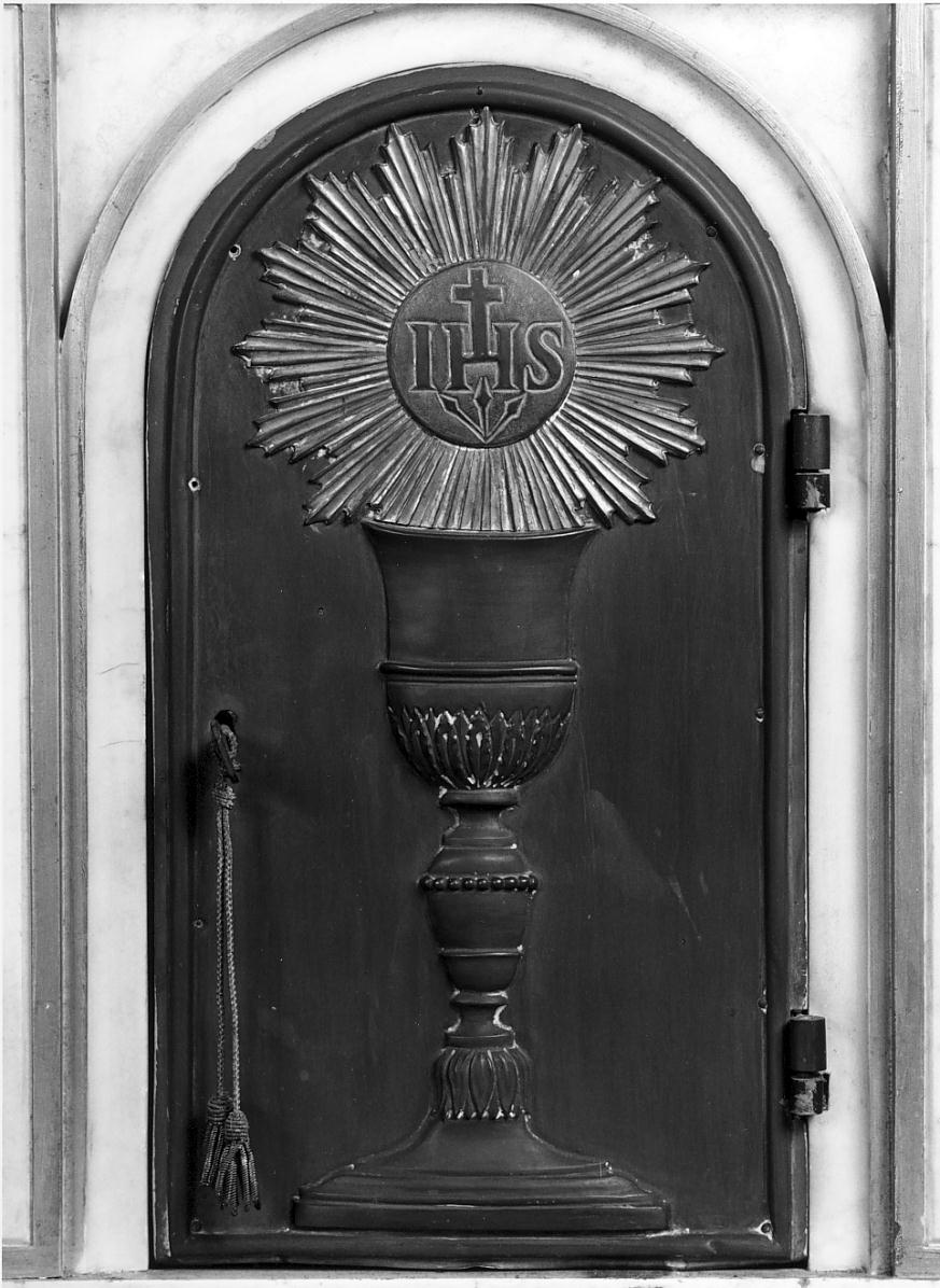 sportello di tabernacolo, elemento d'insieme - ambito cremonese (sec. XIX)