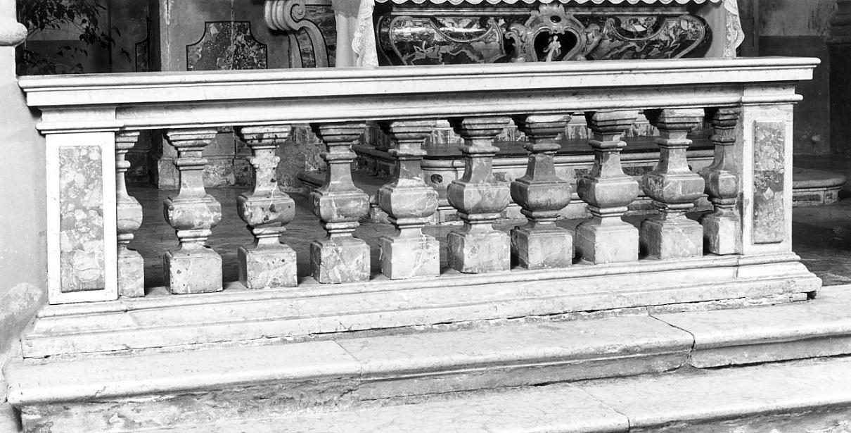 balaustrata, serie - bottega cremonese (sec. XVIII)