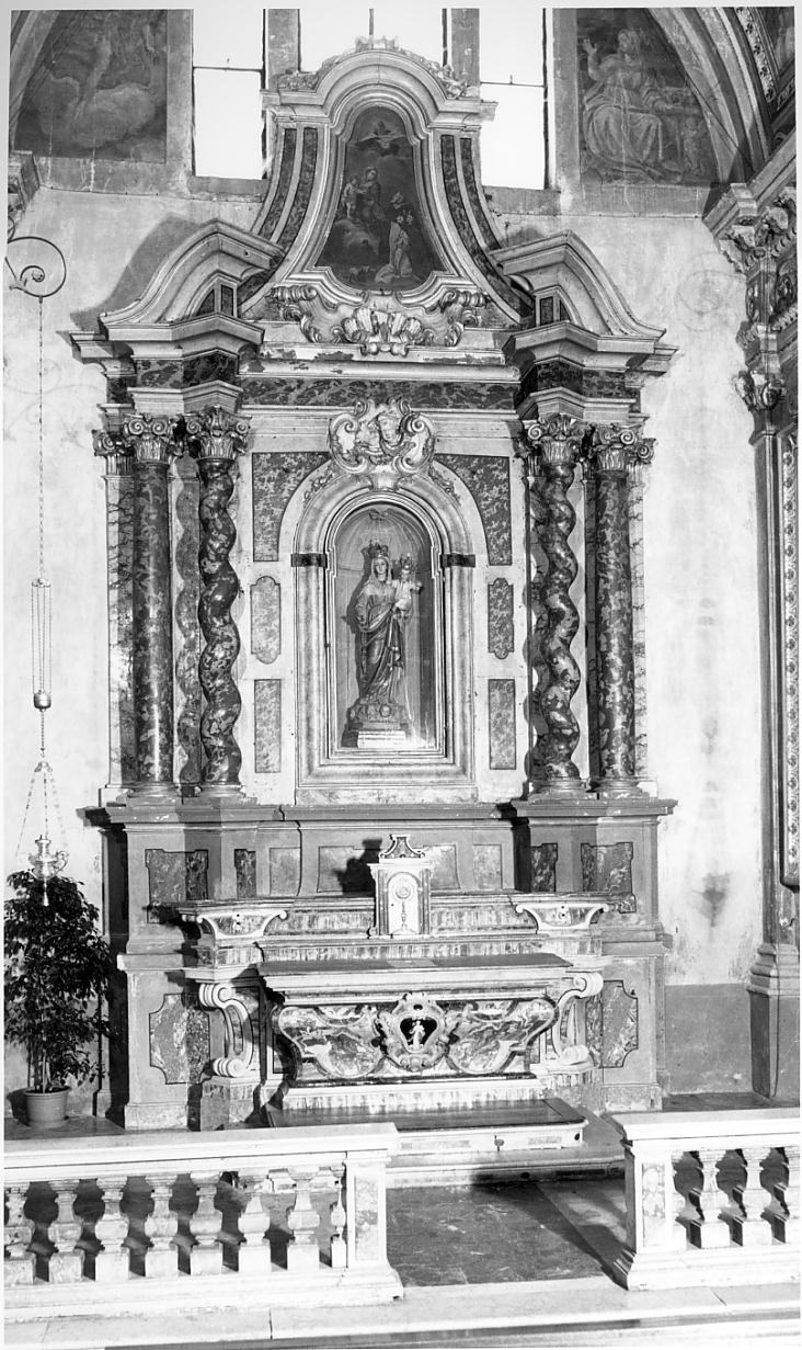 altare, insieme - bottega cremonese (prima metà sec. XVIII)