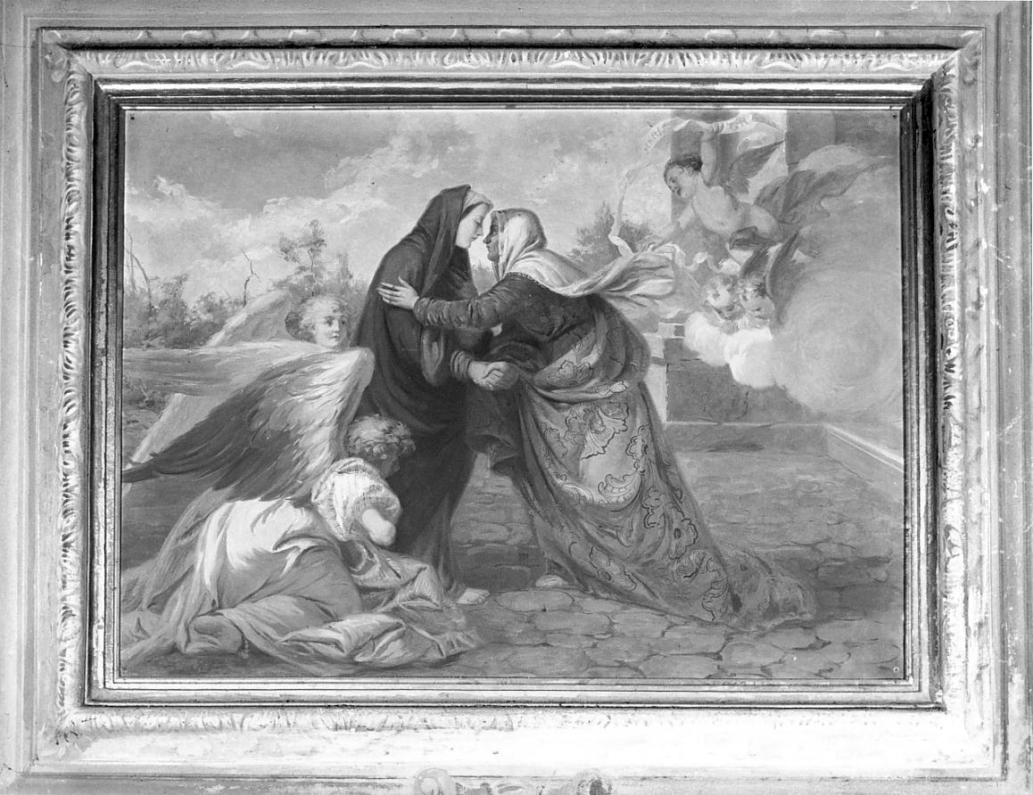 visitazione (dipinto, serie) di Verzetti Pietro (sec. XX)