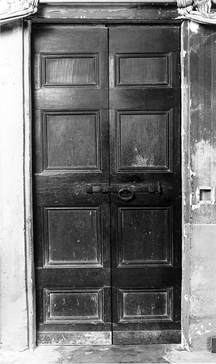 porta - a due battenti, opera isolata - ambito cremonese (sec. XIX)