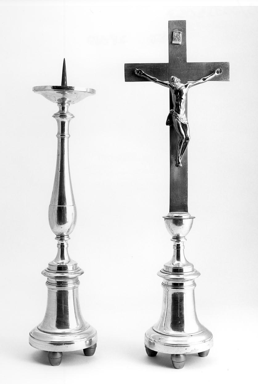 servizio d'altare, insieme - produzione lombarda (prima metà sec. XX)