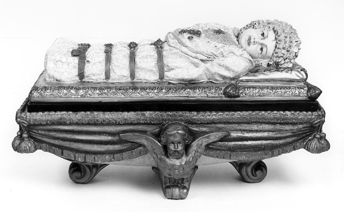 Maria Vergine bambina (statua, opera isolata) - ambito cremonese (primo quarto sec. XX)