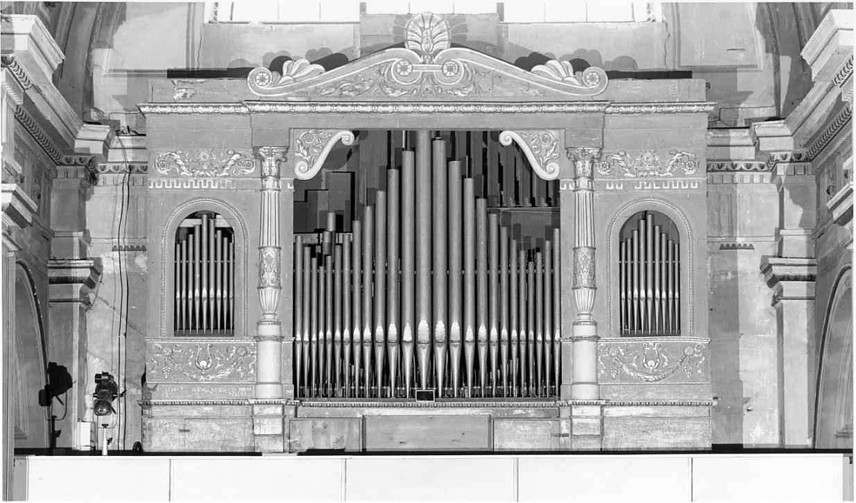 cassa d'organo, opera isolata - ambito cremonese (sec. XIX)