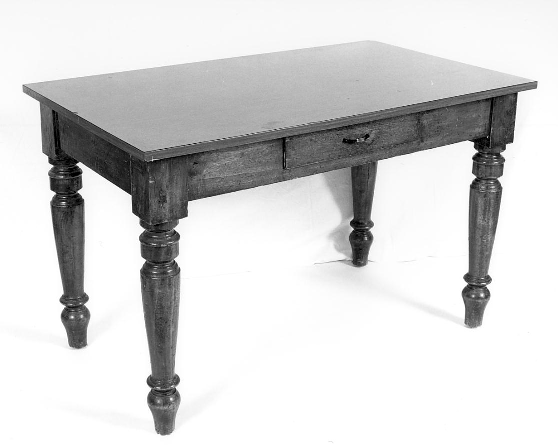 tavolo, opera isolata - ambito cremonese (sec. XIX)