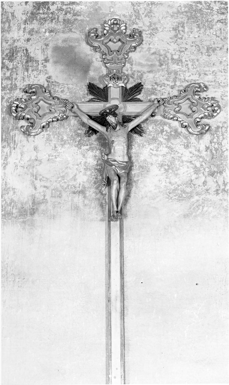 croce processionale, opera isolata - bottega cremonese (sec. XIX)