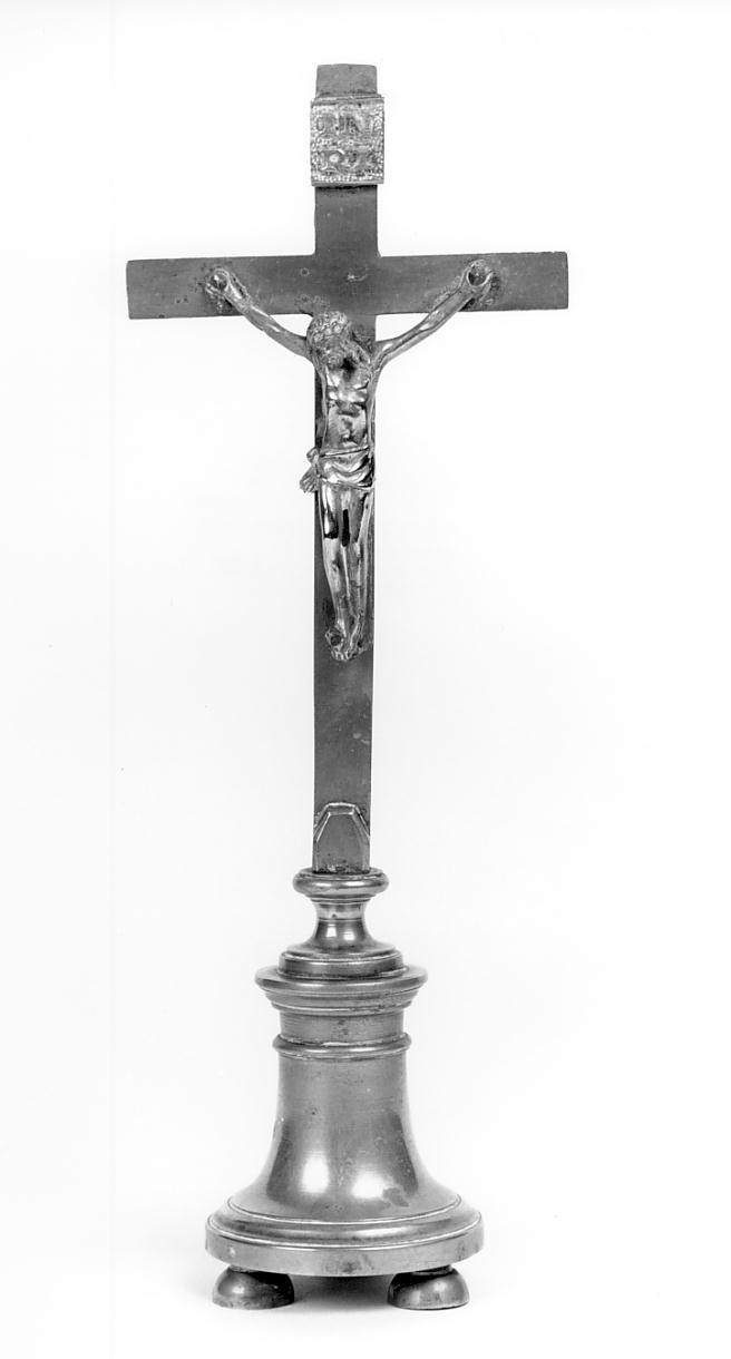 crocifisso, opera isolata - produzione lombarda (seconda metà sec. XIX)