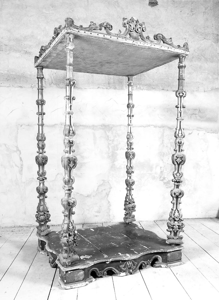 baldacchino processionale, opera isolata - ambito cremonese (prima metà sec. XIX)