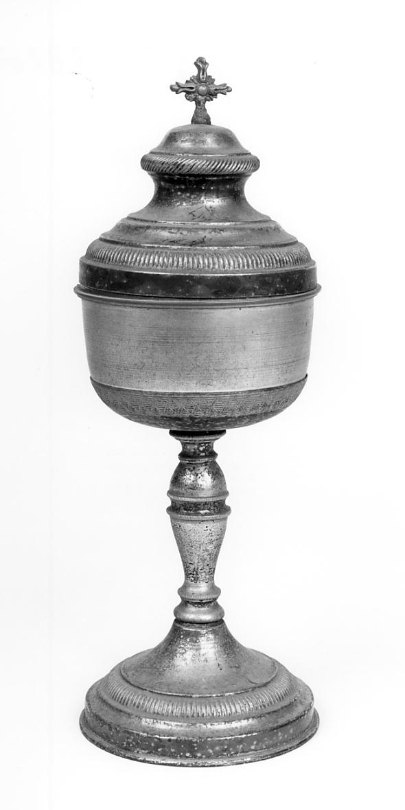 pisside, opera isolata - produzione lombarda (sec. XIX)