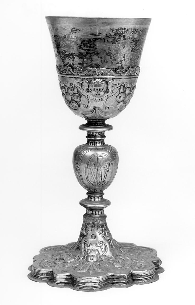 calice, opera isolata - manifattura cremonese (sec. XVIII)