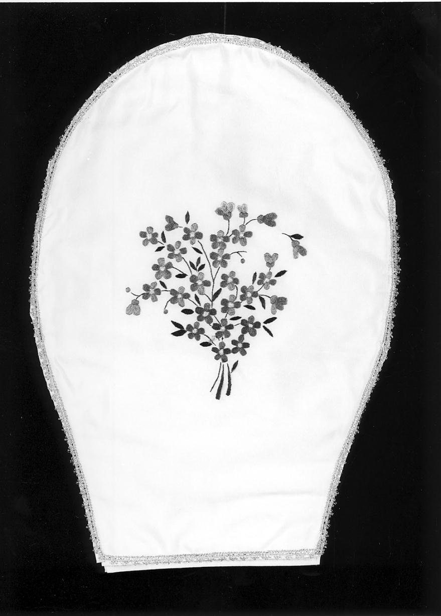 motivi decorativi vegetali (copriostensorio, opera isolata) - manifattura cremonese (secondo quarto sec. XX)