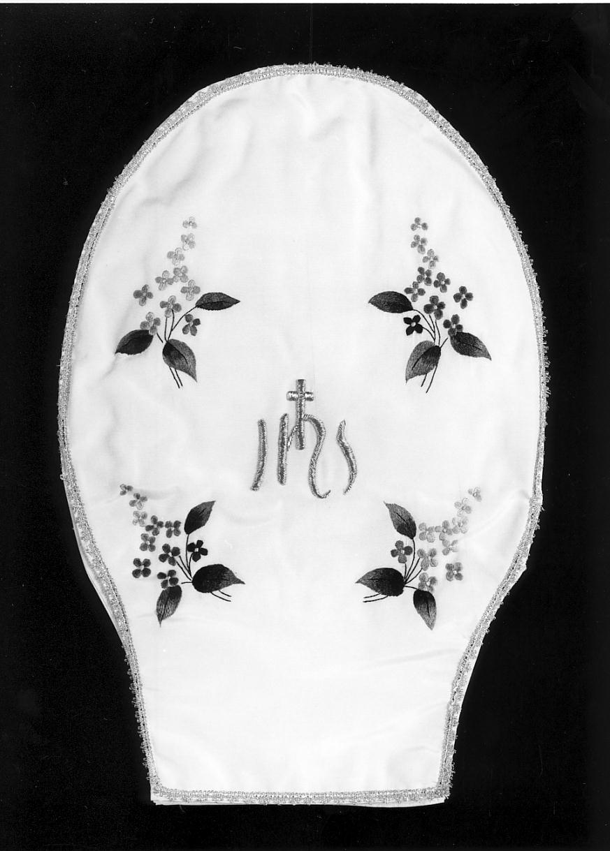 motivi decorativi vegetali (copriostensorio, opera isolata) - manifattura cremonese (prima metà sec. XX)