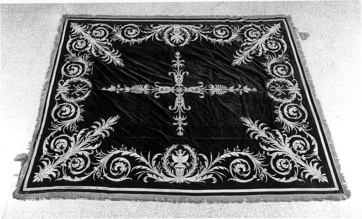 motivi decorativi (coltre funebre, insieme) - manifattura cremonese (prima metà sec. XIX)
