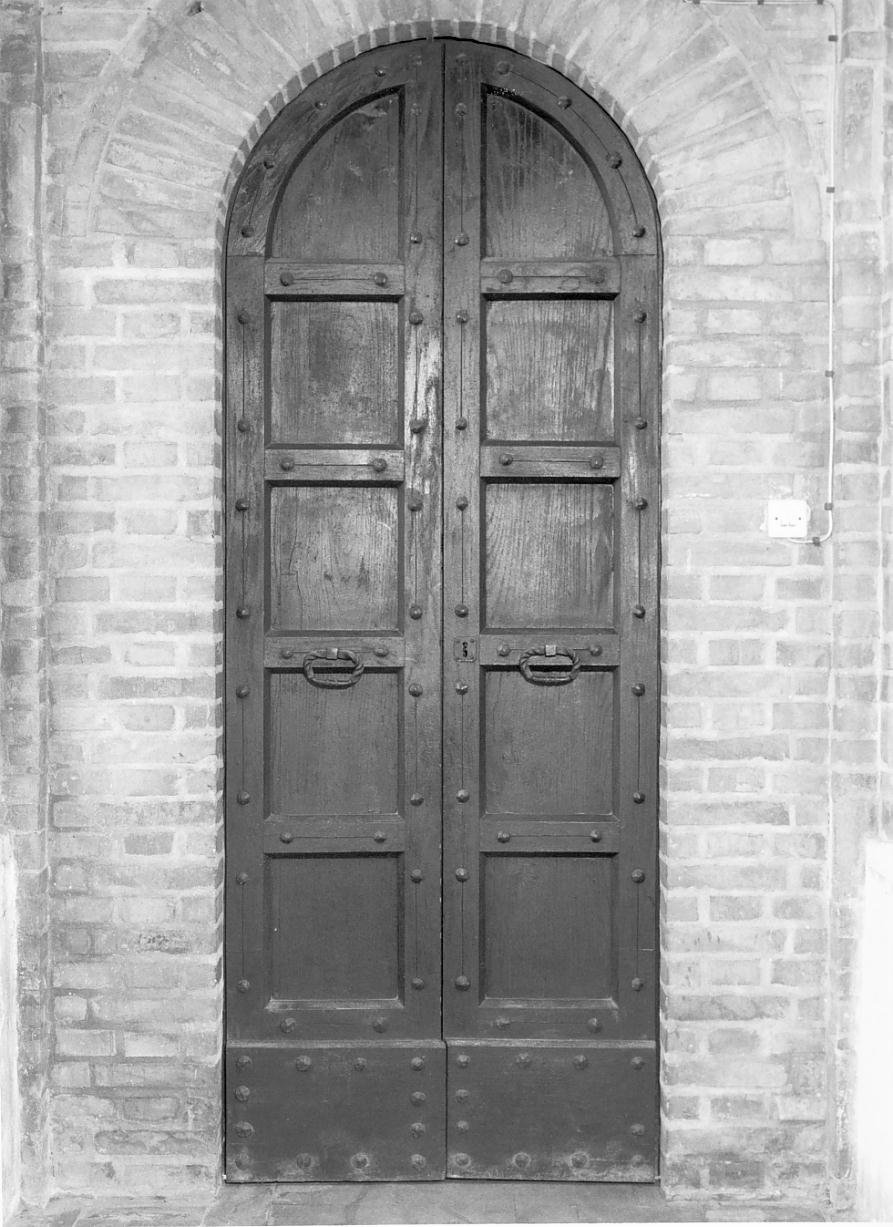 porta - a due battenti - ambito mantovano (sec. XX)