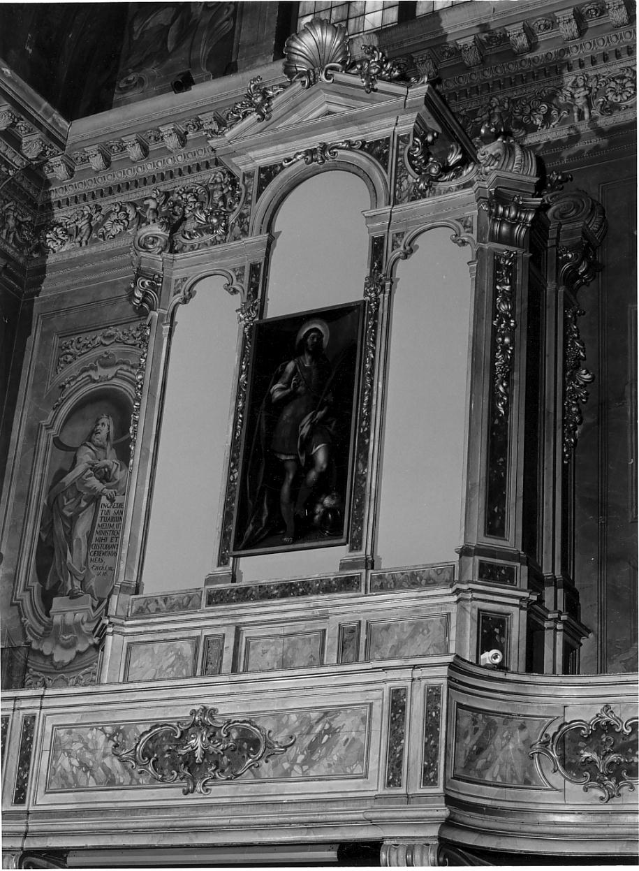 cassa d'organo, elemento d'insieme - ambito bresciano (seconda metà sec. XVIII)