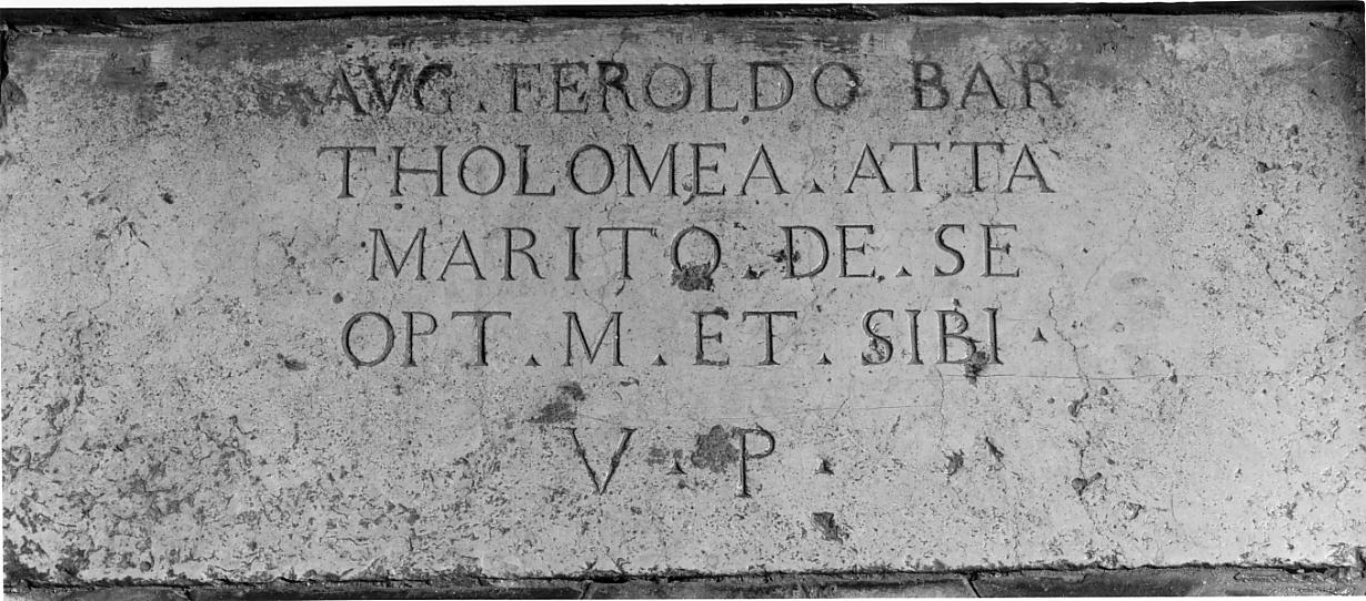 lapide, opera isolata - ambito bresciano (sec. XIX)