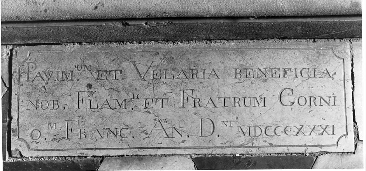 lapide, opera isolata - ambito bresciano (sec. XIX)