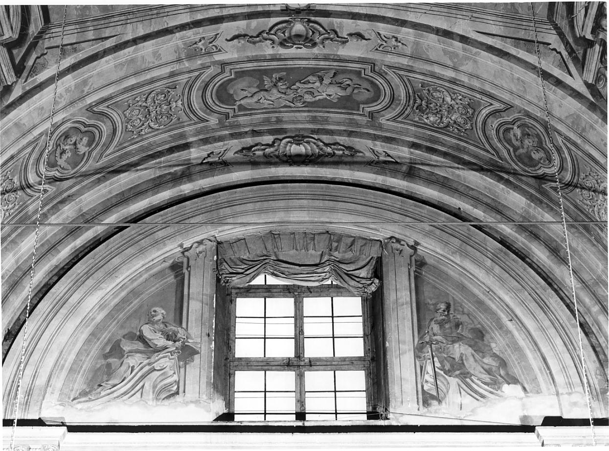 S. Pietro e S. Paolo (dipinto, elemento d'insieme) di Cattaneo Santo detto Santino (fine/inizio secc. XVIII/ XIX)