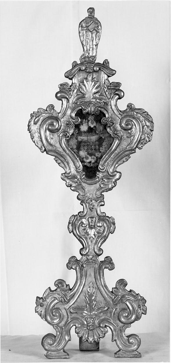reliquiario - a ostensorio, opera isolata - ambito bresciano (sec. XVIII)
