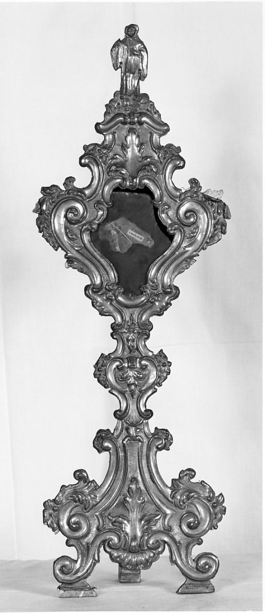 reliquiario - a ostensorio, opera isolata - ambito bresciano (sec. XVIII)