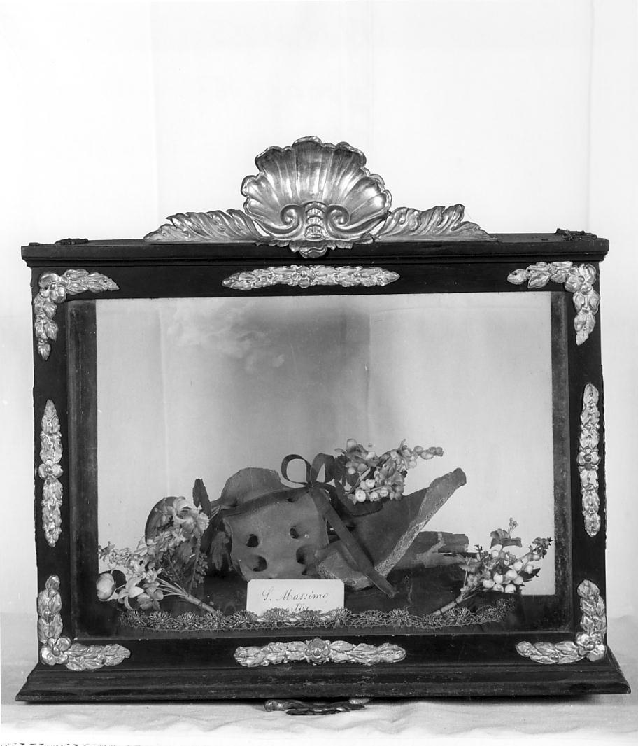 reliquiario, opera isolata - ambito bresciano (fine sec. XVIII)