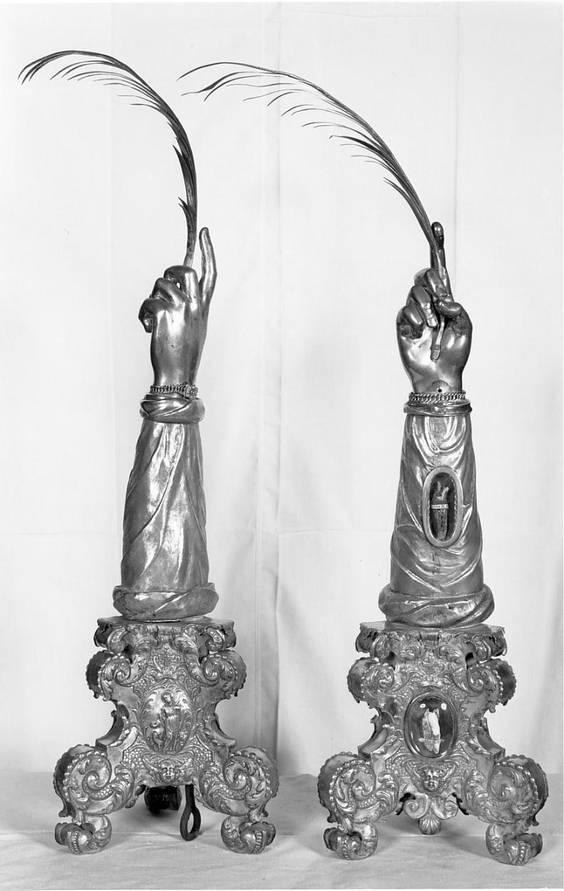 reliquiario, opera isolata - ambito bresciano (prima metà sec. XVI)