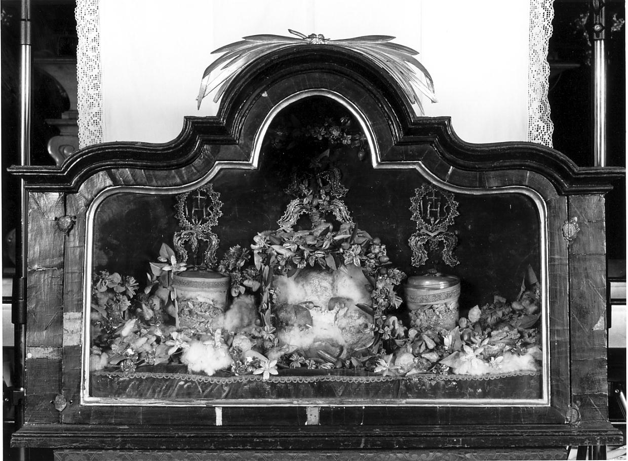 vetrina per reliquie, opera isolata - ambito bresciano (sec. XIX)