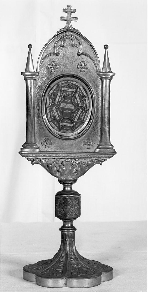 reliquiario architettonico, opera isolata - ambito bresciano (seconda metà sec. XIX)