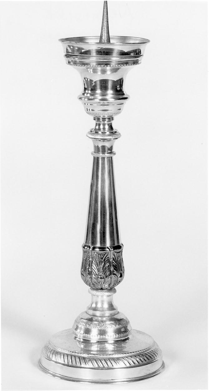 candeliere, serie - ambito bresciano (prima metà sec. XIX)