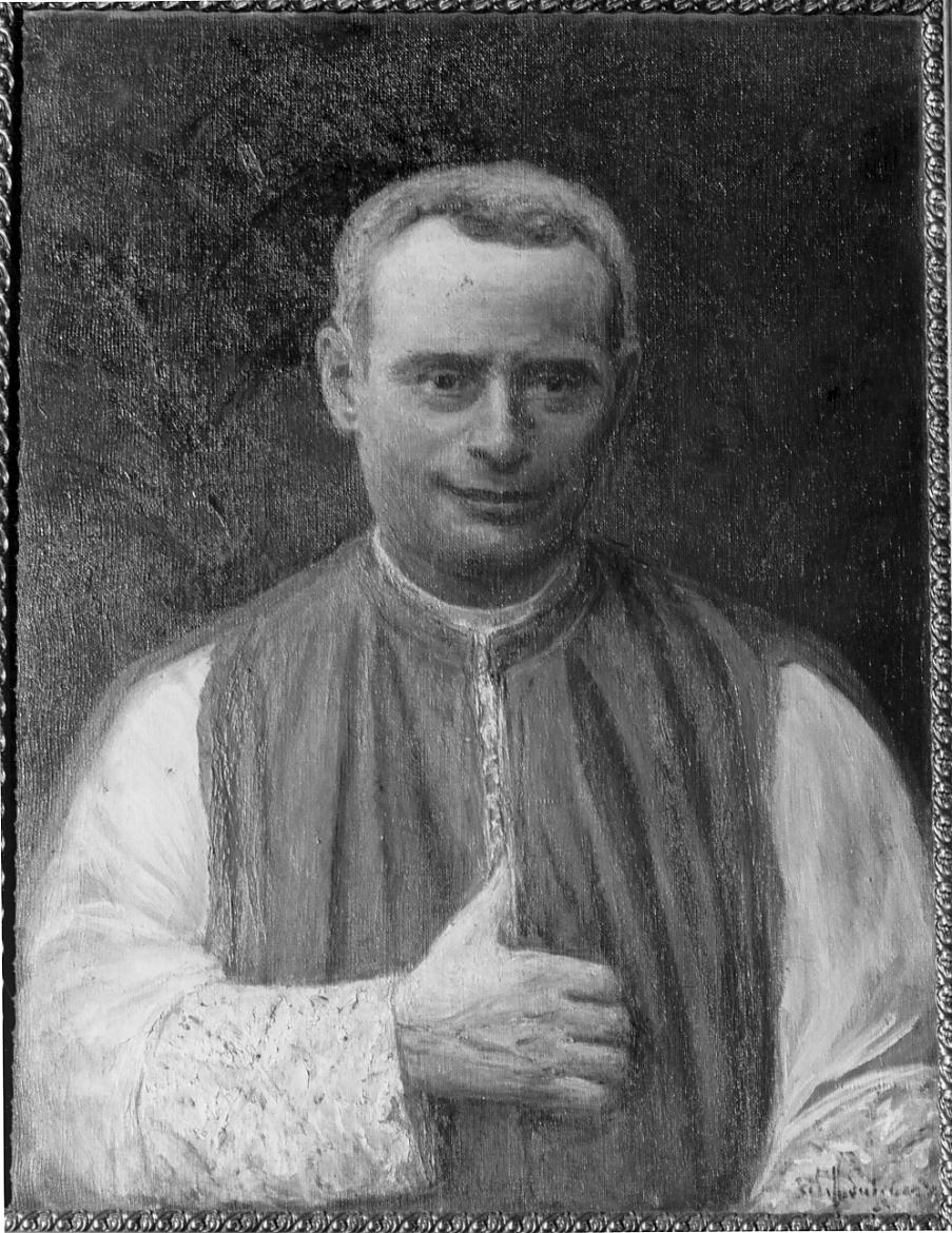 ritratto di prelato (dipinto, opera isolata) - ambito bresciano (prima metà sec. XX)