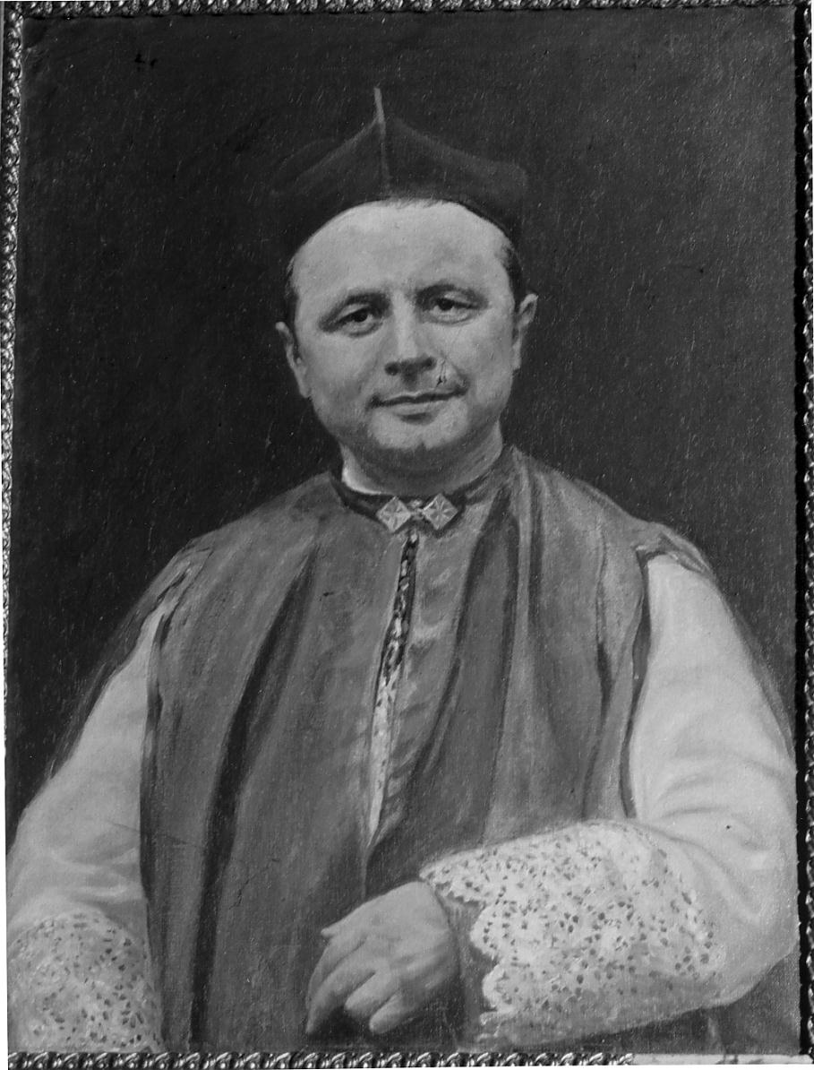 Ritratto di prelato (dipinto, opera isolata) di Palmieri G (primo quarto sec. XX)