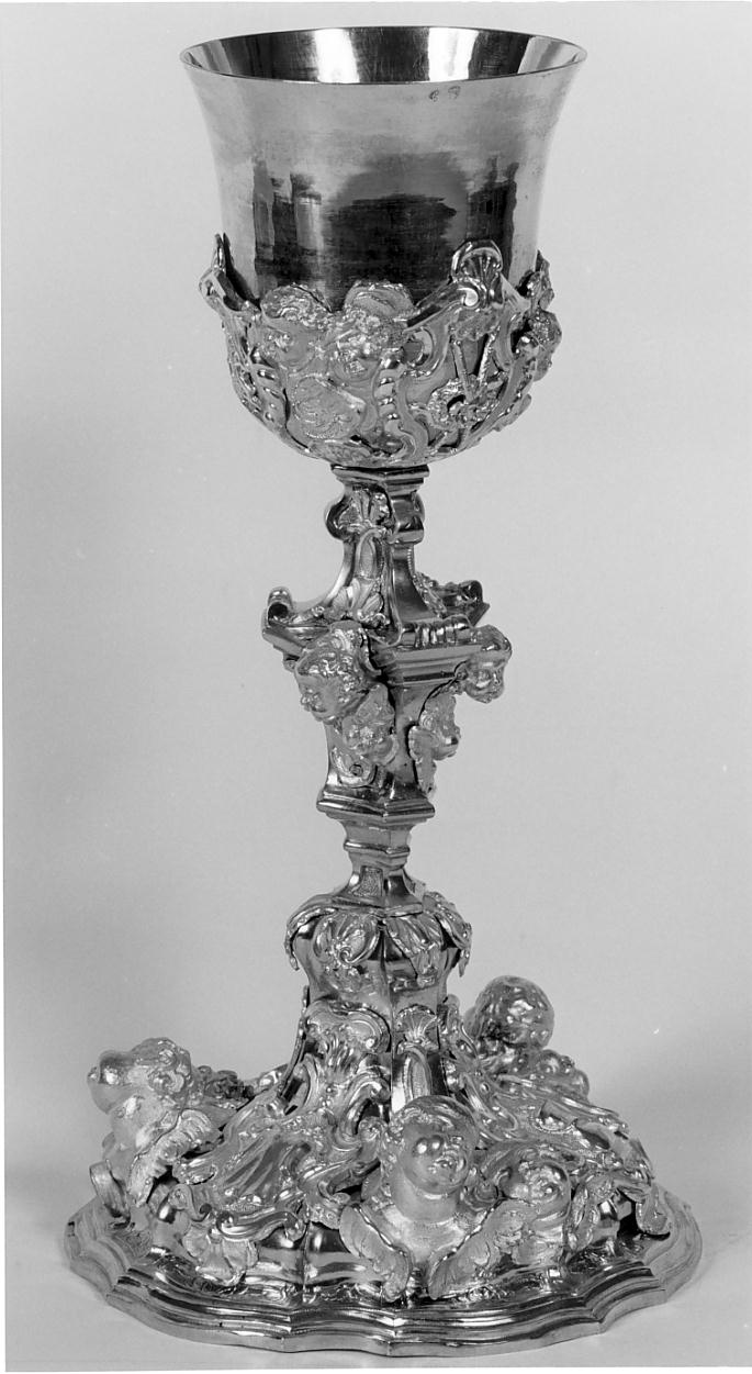 calice, opera isolata - ambito bresciano (sec. XVIII)