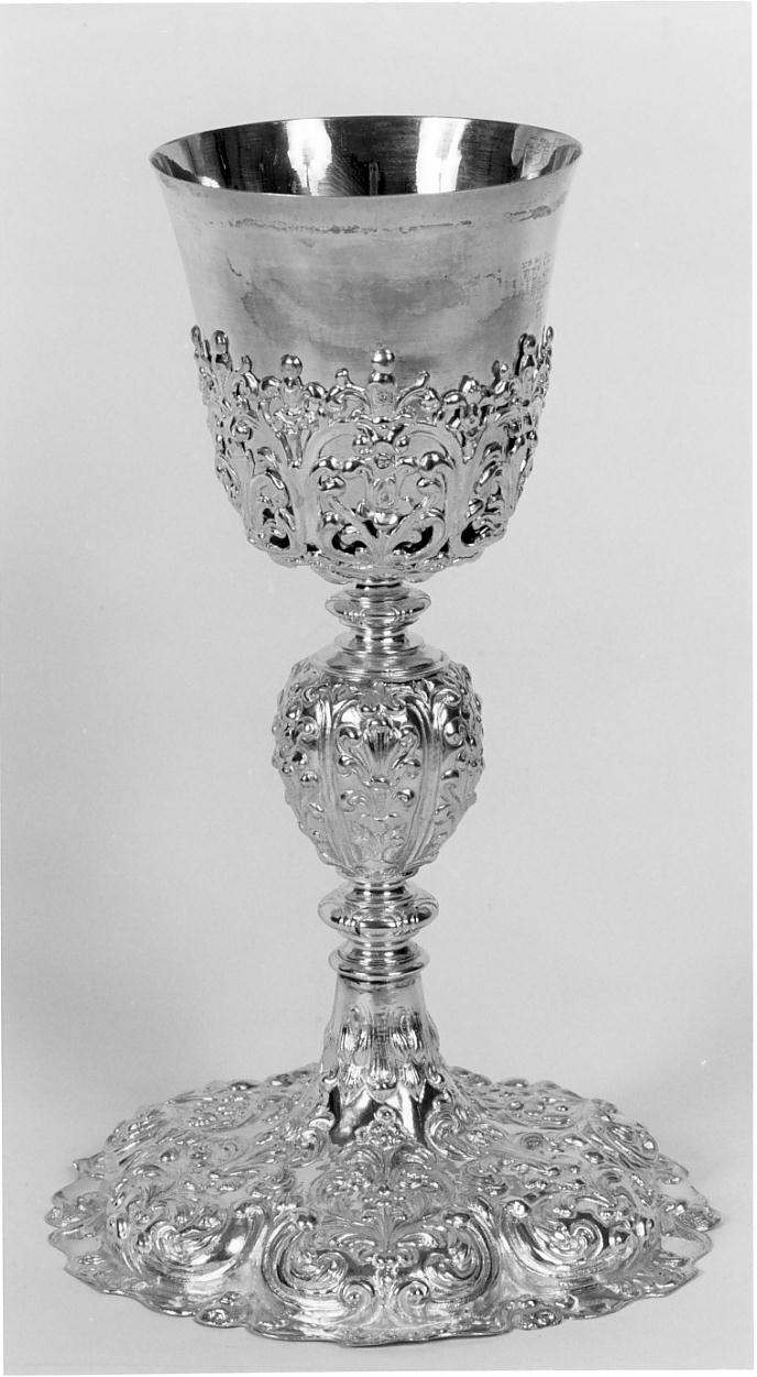 calice, opera isolata - ambito bresciano (sec. XVIII)