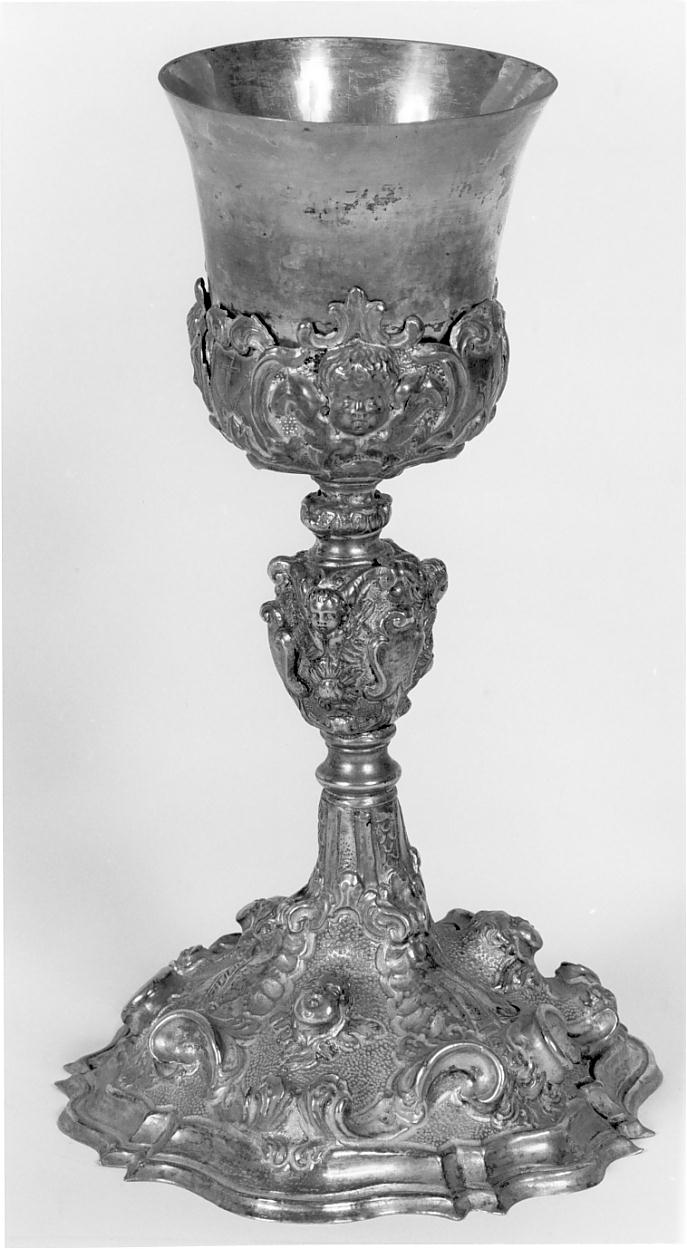 calice, opera isolata - ambito bresciano (sec. XVIII)