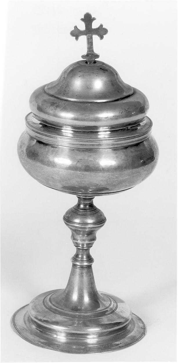 pisside, opera isolata - ambito bresciano (fine/inizio secc. XVIII/ XIX)