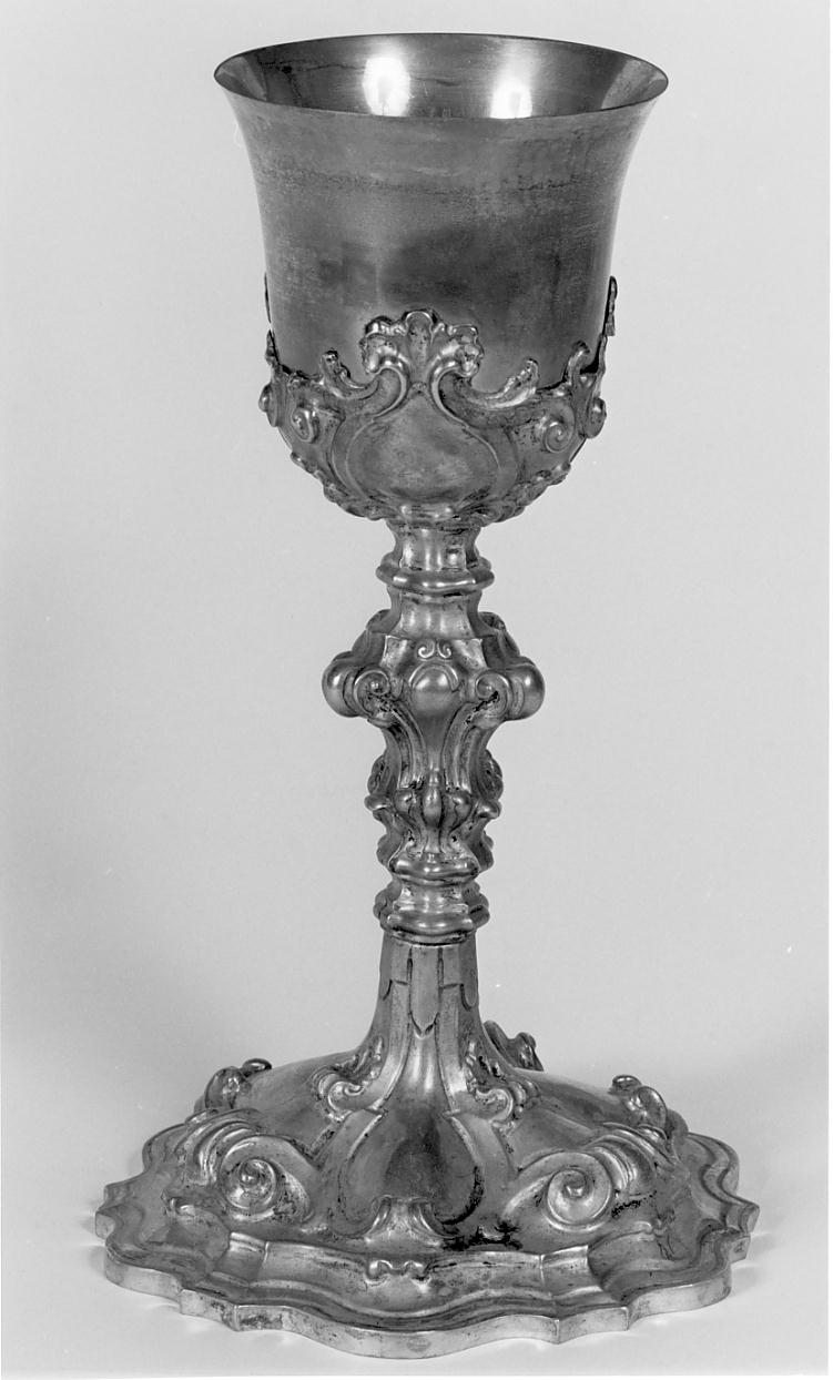 calice, opera isolata - ambito bresciano (sec. XVIII)