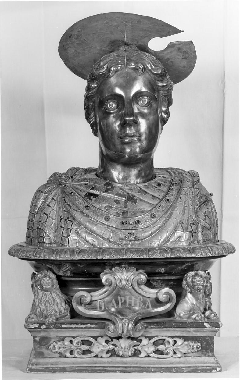 reliquiario - a busto, opera isolata - ambito bresciano (prima metà sec. XVI)