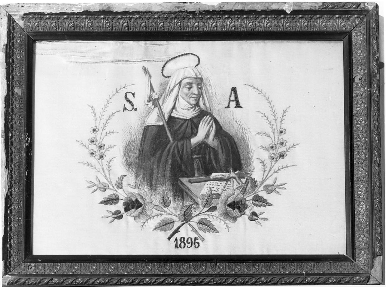 S. Angela Merici (ex voto, opera isolata) - ambito lombardo (sec. XIX)