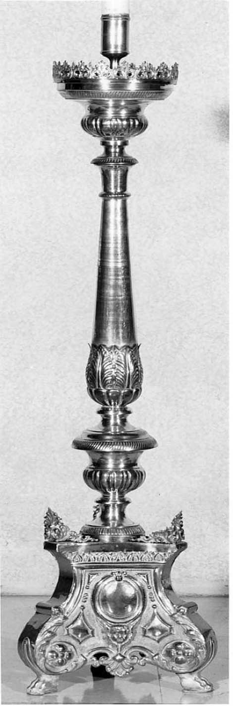 candelabro, serie - ambito bresciano (sec. XIX)