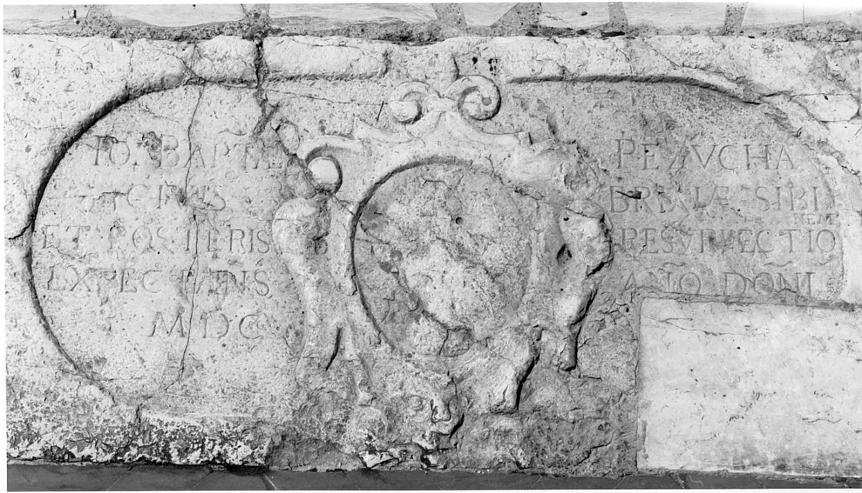 lapide tombale, opera isolata - ambito bresciano (sec. XVII)