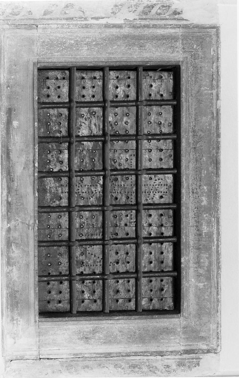 grata, opera isolata - ambito bresciano (sec. XVI)