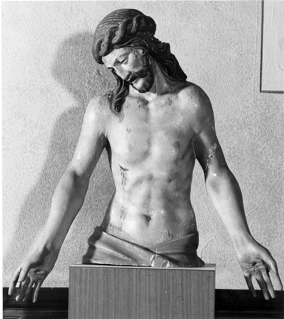 Cristo dolente (busto, opera isolata) - ambito lombardo (sec. XIX)