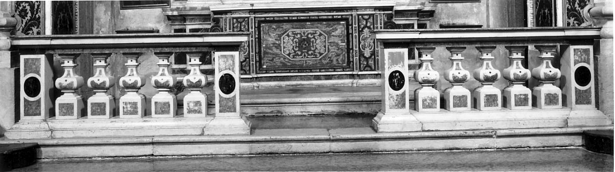 balaustrata, opera isolata - manifattura bresciana (seconda metà sec. XVIII)