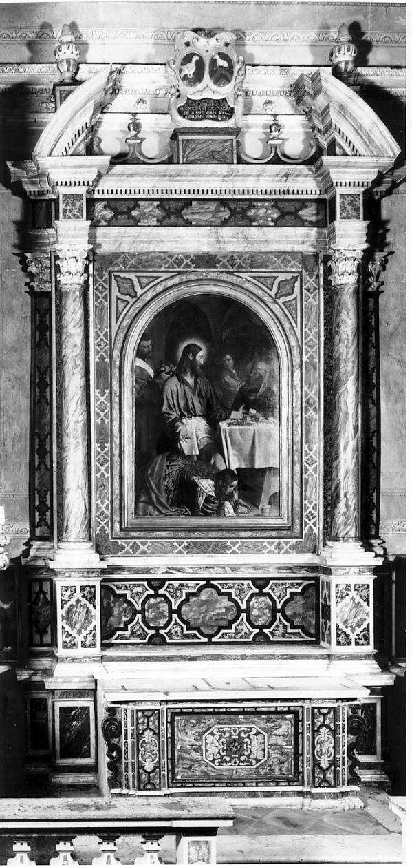 altare - a edicola, opera isolata - manifattura bresciana (sec. XVII)