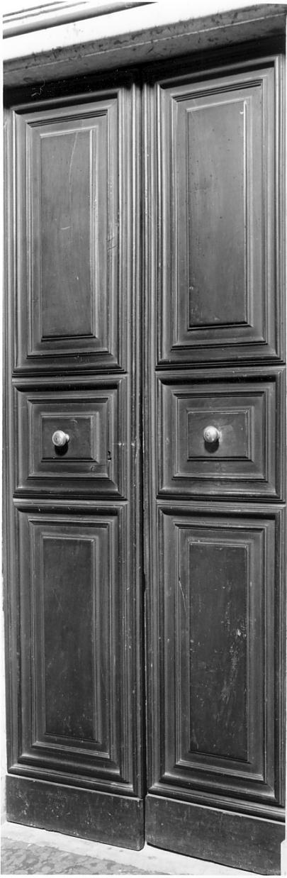 porta, serie - manifattura bresciana (seconda metà sec. XVIII)