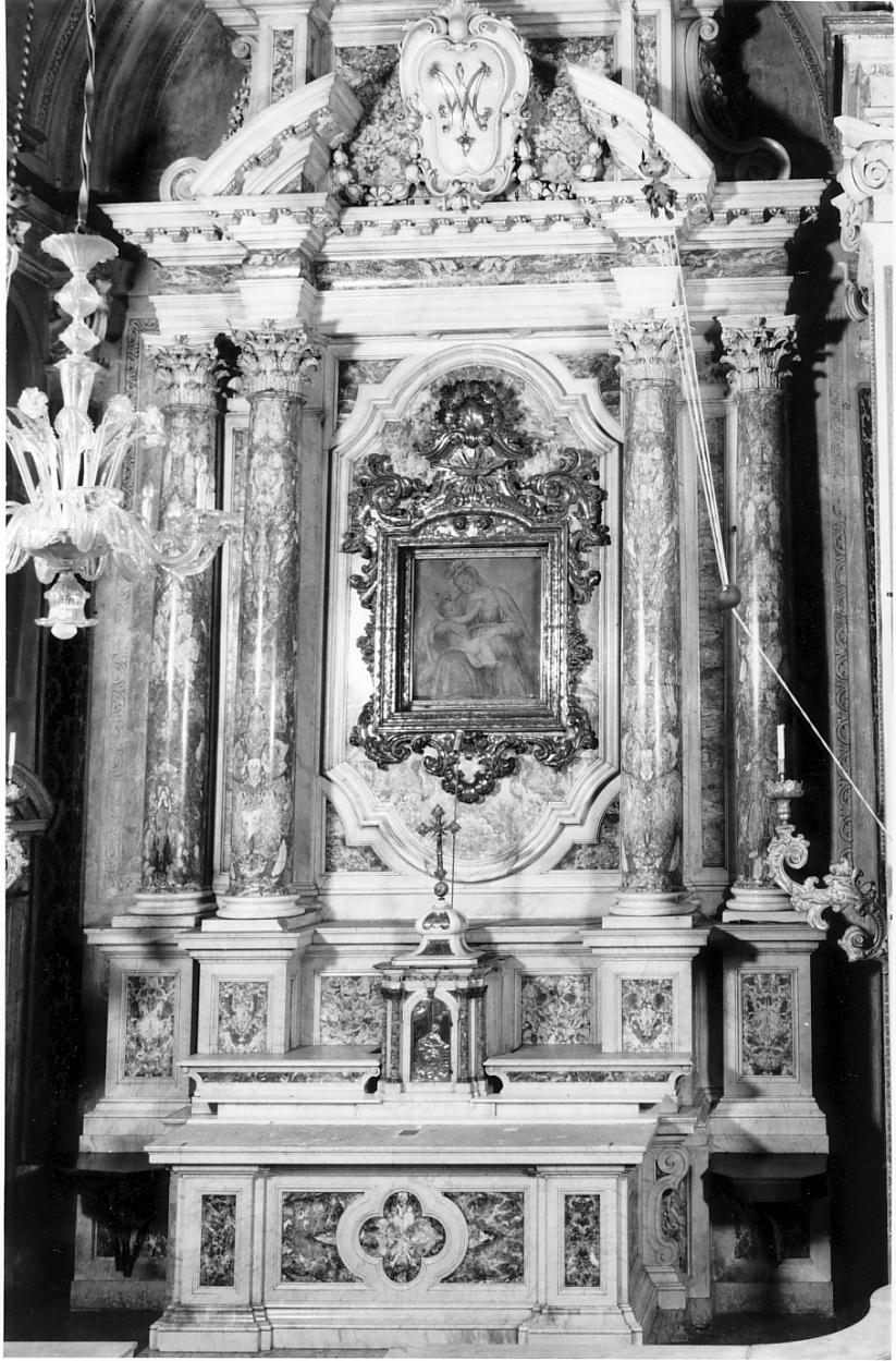 altare - a edicola, opera isolata - manifattura bresciana (seconda metà sec. XVIII)