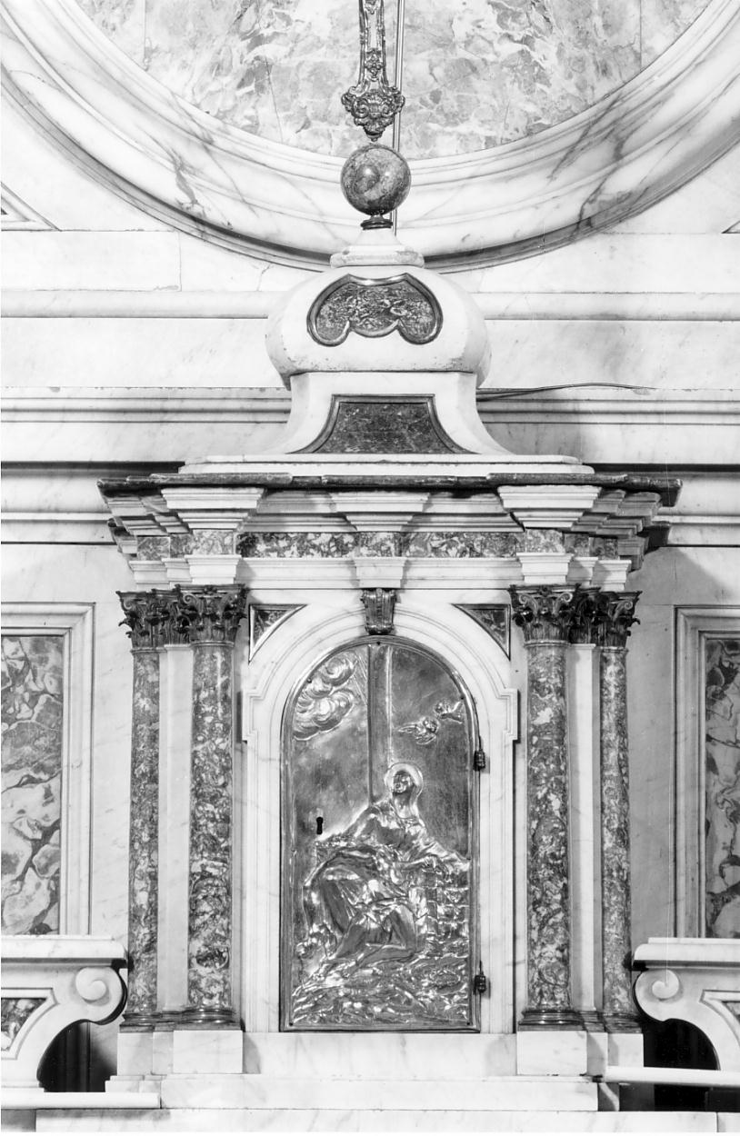 tabernacolo, elemento d'insieme - manifattura bresciana (seconda metà sec. XVIII)