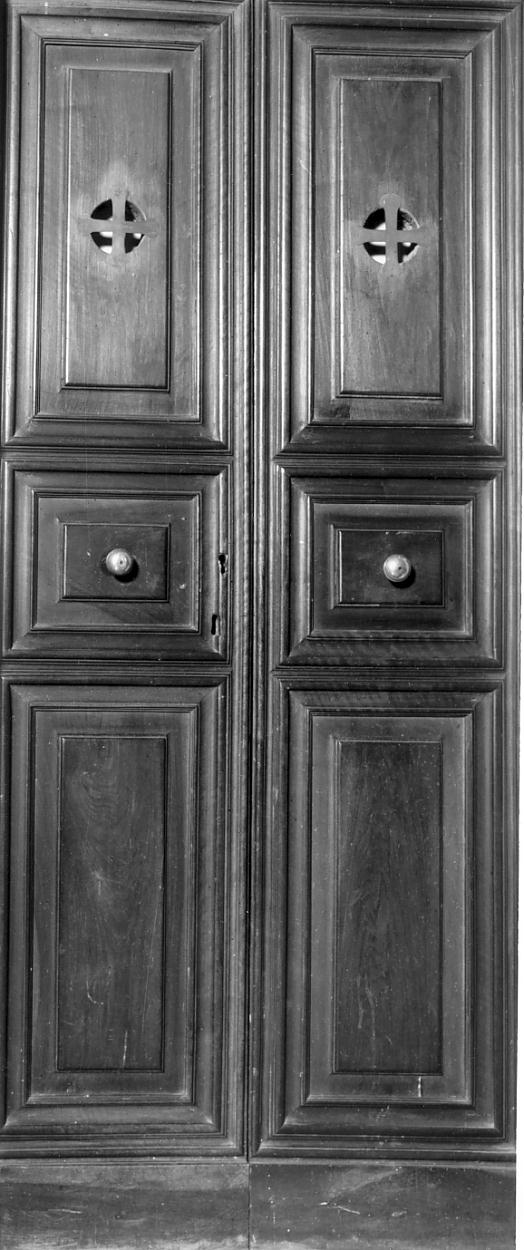 porta, opera isolata - manifattura bresciana (seconda metà sec. XVIII)